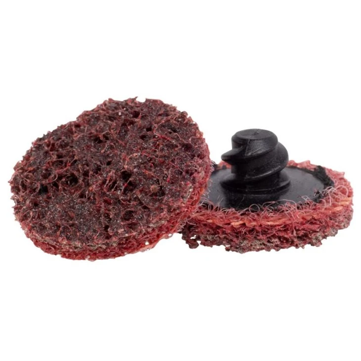Red Nylon Roloc Clean Strip Discs